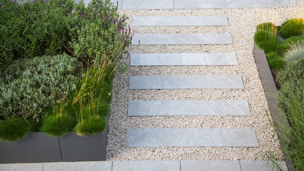 Gravel and paving
