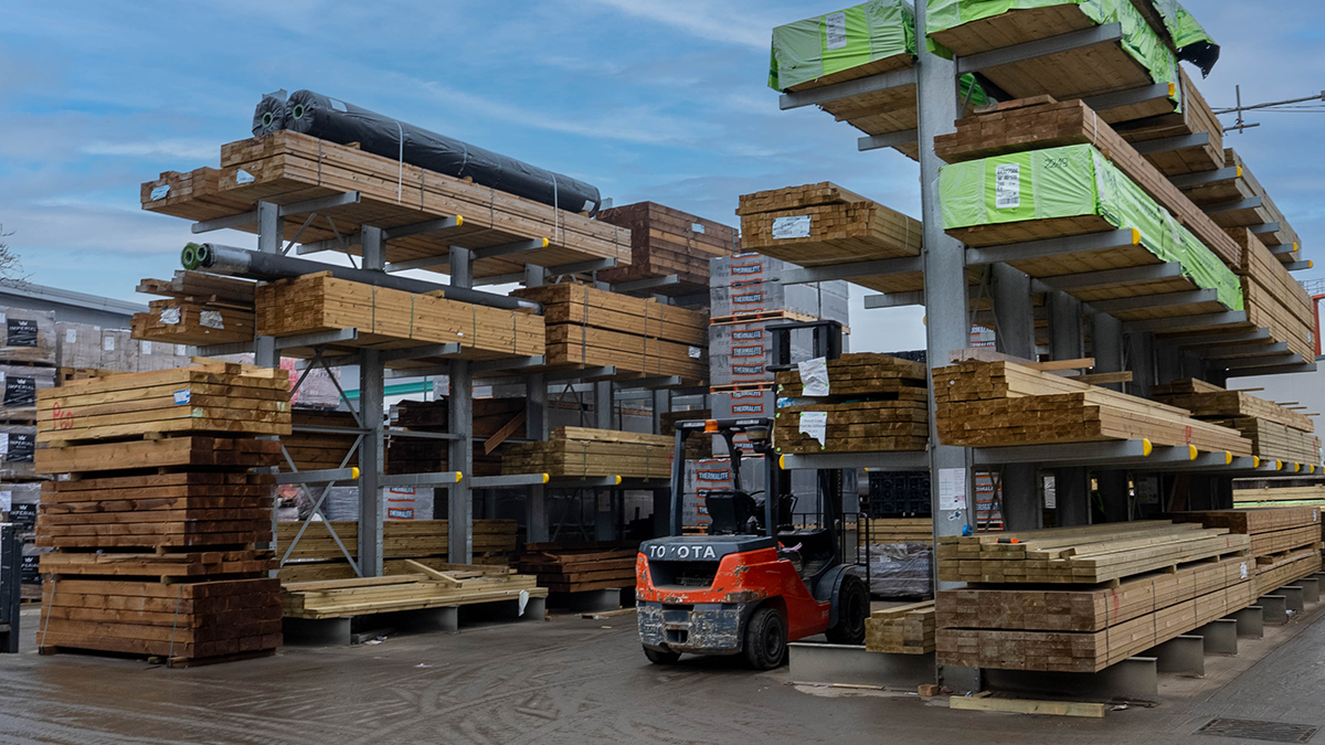 Timber at Mitcham Builders Merchants 