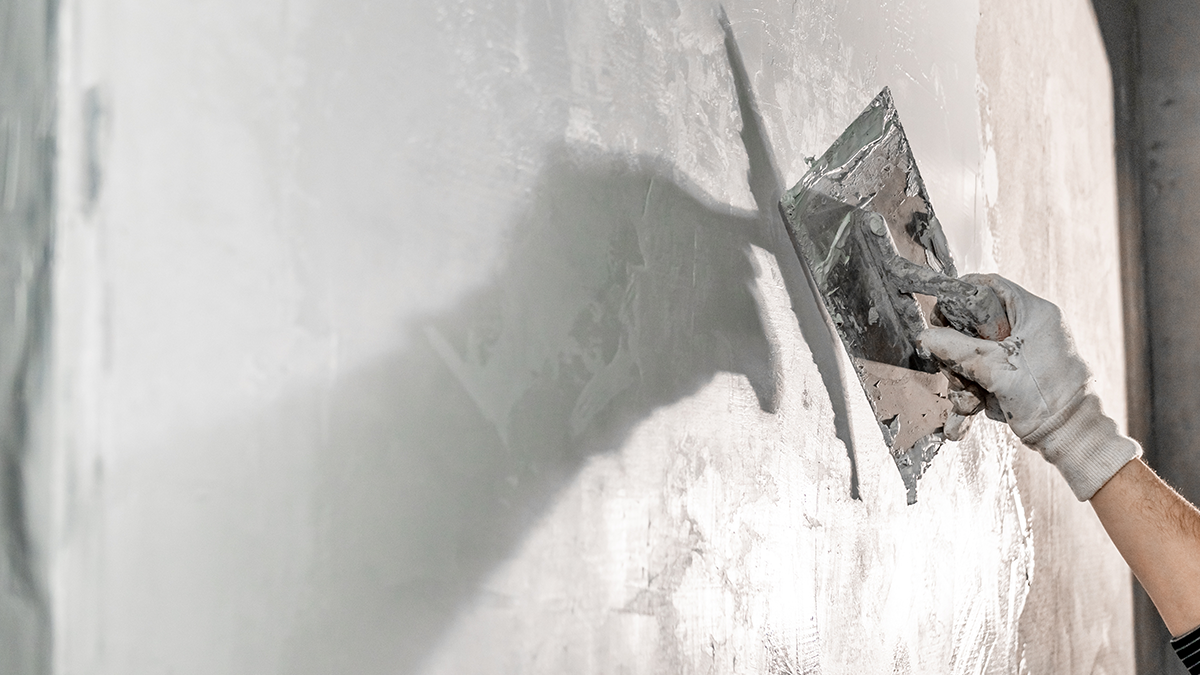 Damp proofing an internal wall