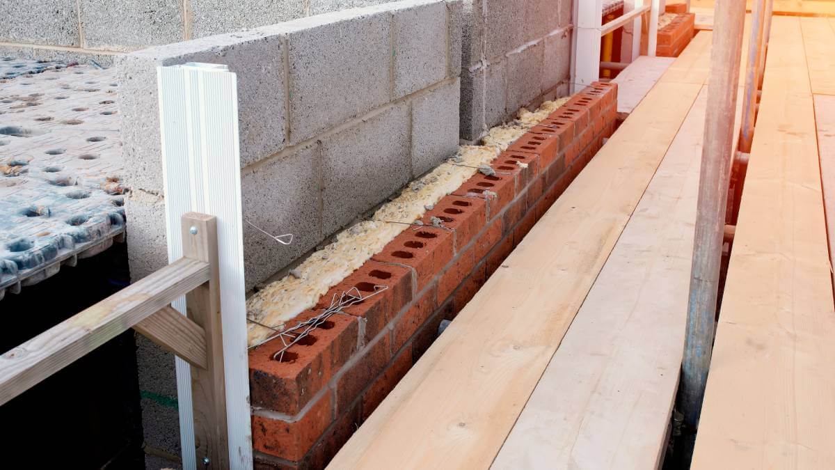 insulating new build