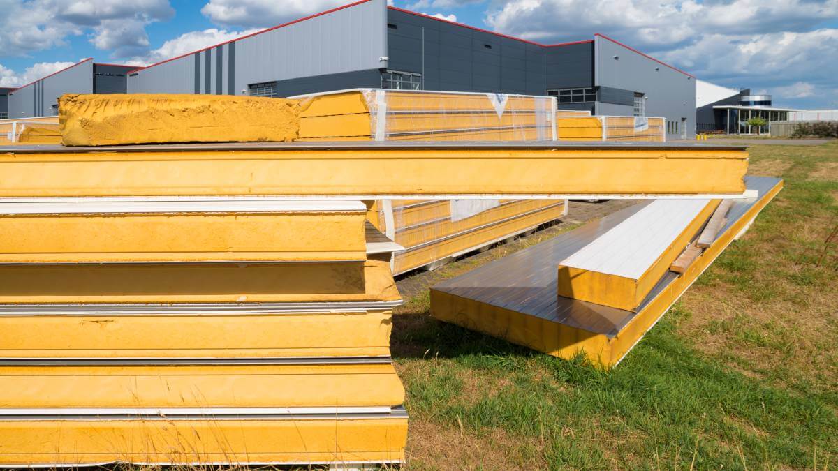 stacks of pir boards