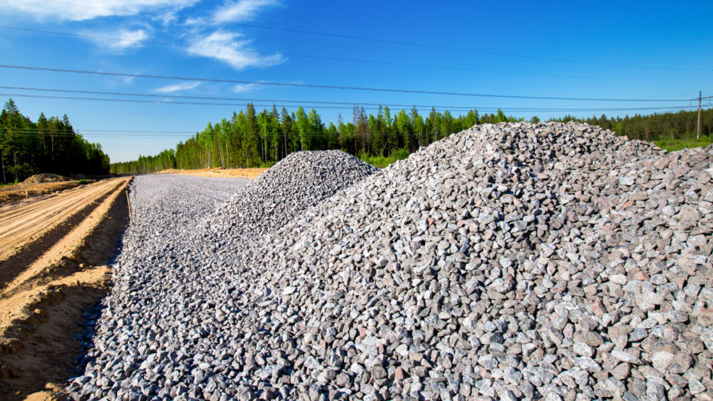ballast on site