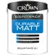 Cc Durable Matt Bril White Paint 10L